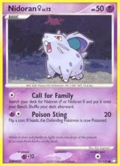 Nidoran♀ - 91/123 - Common - Reverse Holo